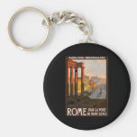 Rome par la voie du Mont-Cenis Key Chain