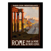 Rome par la voie du Mont-Cenis Postcards