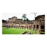 Rome ruins photo card
