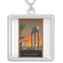 Rome - Temple Ruins in Forum Romanum Jewelry