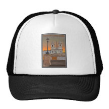 Rome - The Spanish Steps Trucker Hats