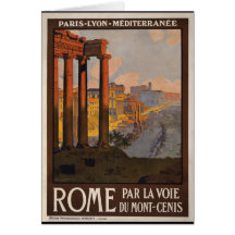 Rome through the Mont-Cenis Cards