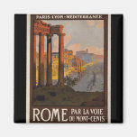 Rome through the Mont-Cenis Fridge Magnet