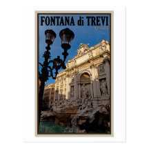 Rome - Trevi Fountain Post Cards