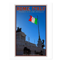 Rome - Vittorio Monument Postcard