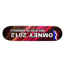 Romney 2012 Competition Skateboard