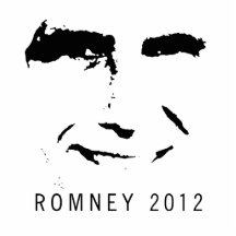 Romney 2012 Face Cut Out