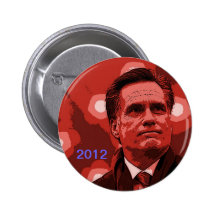 Romney 2012 pinback buttons