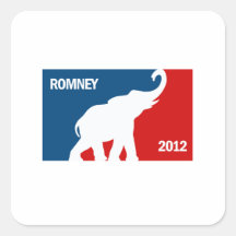 ROMNEY 2012 PRO STICKERS