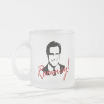 Romney Autographed Picture Coffee Mug