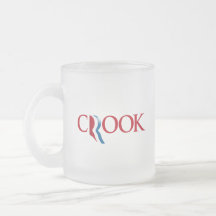 Romney is a Crook Coffee Mug