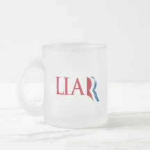 Romney is a Liar Mug