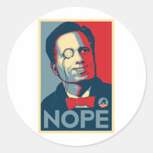 Romney NOPE !!! Stickers