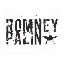 Romney Palin Post Card