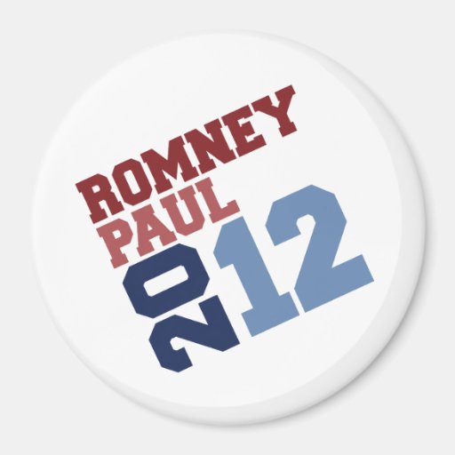 ROMNEY PAUL VP TILT.png Refrigerator Magnet