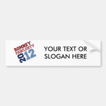 ROMNEY PAWLENTY VP TILT.png Bumper Sticker