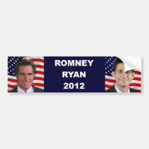 Romney Ryan 2012 Bumper Stickers