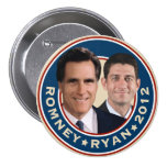 Romney-Ryan 2012 Campaign Button