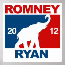 ROMNEY RYAN 2012 PROFESSIONAL ICON.png Posters