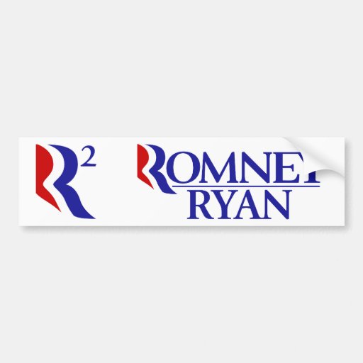 Romney Ryan - R2 - BOGO Bumper Stickers