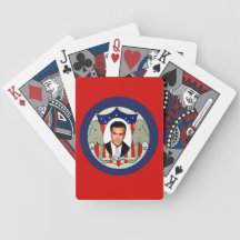 Romney Ryan Retro Bicycle Card Decks