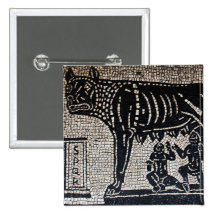 Romulus & Remus Button