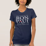 Ron Paul 2012 Customisable Campaign Shirt