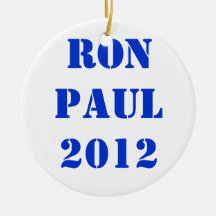 RON PAUL 2012 ORNAMENT