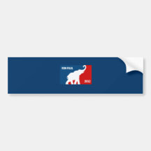 RON PAUL 2012 PRO BUMPER STICKER