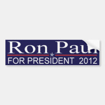 Ron Paul Bumper Sticker