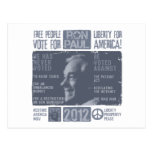 Ron Paul for president 2012 Post Card