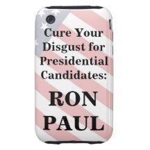 Ron Paul iphone case Tough iPhone 3 Covers