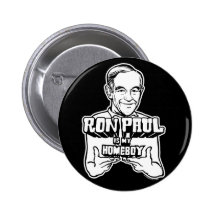 Ron Paul Is My Homeboy Buttons