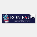 Ron Paul Peace Bumper Sticker