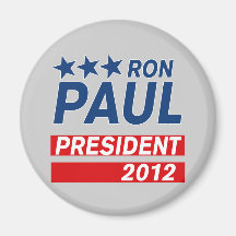 Ron Paul President 2012 Campaign Gear Magnet