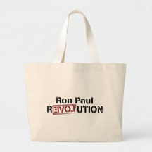 Ron Paul Revolution Canvas Bag