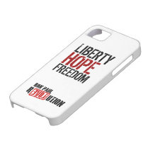 Ron Paul Revolution - Liberty, Hope, Freedom iPhone 5 Case