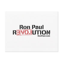 Ron Paul Revolution Post Cards