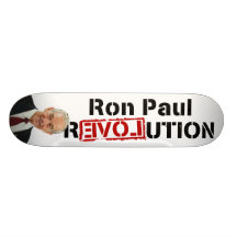 Ron Paul Revolution Skate Board