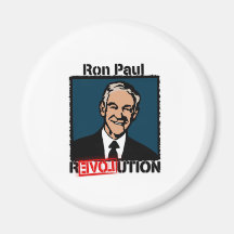 Ron Paul Revolution T-Shirt Refrigerator Magnet