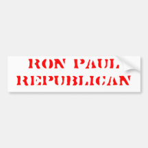 Ron PaulRepublican Bumper Sticker