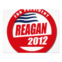 Ronald Reagan 2012 Personalized Invitations