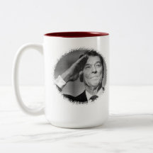 Ronald Reagan coffee quote mug