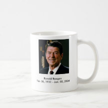 Ronald Reagan Commerative Mugs