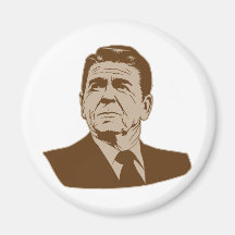 Ronald Reagan Portrait Magnet