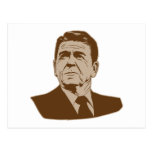 Ronald Reagan Portrait Postcard