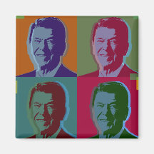 Ronald Reagan Refrigerator Magnet