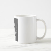 Ronald Reagan silhouette Mugs