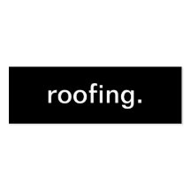Roofing Business Card