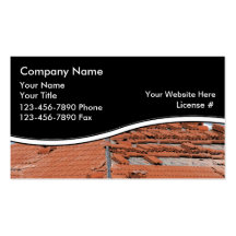 Roofing Business Cards